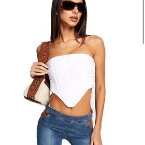 I.AM.GIA CYNDI CORSET IN WHITE